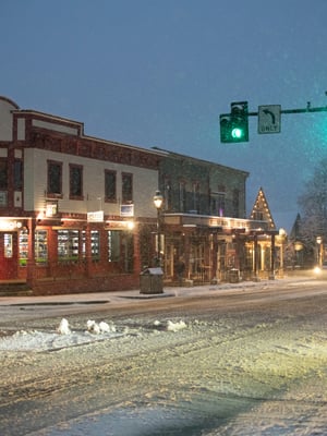 Historic Main Street, steps away